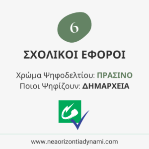 Νέα Οριζόντια Δύναμη - Χρώματα Ψηφοδελτίων